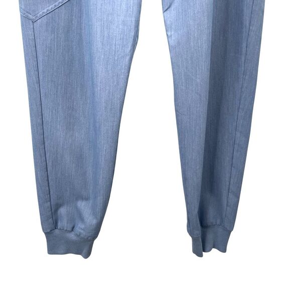 Figs High Waisted‎ Zamora Jogger Scrub Pants Size S light blue - Picture 4 of 11